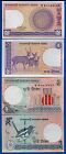 Bangladesh One & Two-Tak Deer-Robin Paper Money Uncirculated Banknote SET-1