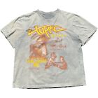 Vintage Tupac Shakur Shirt Rap Tee Single Stitch Snoop Dog Wutang XL Faded