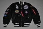 AUTHENTIC ALPHA INDUSTRIES NEW ERA LOS ANGELES DODGERS MA-1 BOMBER JACKET NEW