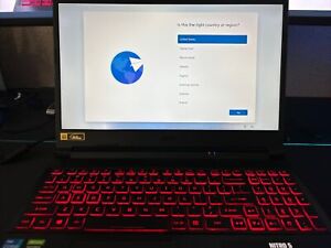 Acer Nitro 5 15.6'' AN515-57-5700 Used Gaming laptop- RTX 3050ti Good Condition!