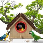 Large Bird House Wood Wooden Hanging Standing Birdhouse Outdoor Garden Decor