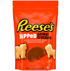 REESE'S Chocolate Peanut Butter Dipped Animal Crackers 24 oz