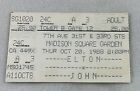 New Listing1988 10/20 ELTON JOHN Concert Ticket-Madison Square Garden