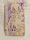 Handmade Vintage Style Junk Journal Shades of Purple
