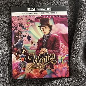 Wonka (4K Ultra + Digital)  w/ Slipcover Sealed.