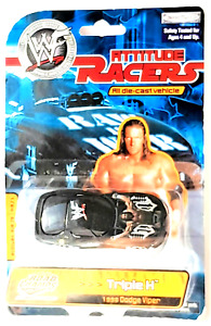 2001 Road Champs WWE Attitude Racers Triple H 1998 Dodge Viper 1:64 Scale New