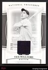 2020 Panini National Treasures #142 Ted Williams BW RED SOX JERSEY 19/99