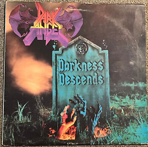 Dark Angel - Darkness Descends LP OG 1986 Combat ‎88561-8114-1