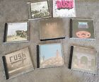 LOT 8 RUSH CDs Chronicles, 2112, A Farewell To Kings, Moving Pictures, Hemispher