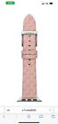 Michael Kors MKS8000 Micro Logo Blush Pink PVC 38/40mm Band for Apple Watch