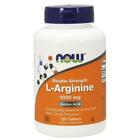Double Strength L-Arginine 1000mg 120 Tabs Amino Acid Now Foods 05/25EXP
