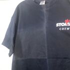 Stomp Crew Shirt Adult XL Tour of the Americas Local Crew Shirt Black 90s New*