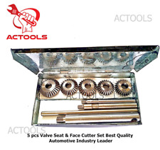 Valve Seat 5 Pcs  And Face Cutter  Set Best Quality Automotive Industry Leader