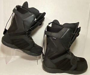 Flow Vega Boa Mens Snowboard Boots Size 9 Cable Length 130cm Black