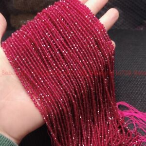 Wholesale 2mm Natural Multicolor Spinel Faceted Round Loose Beads 15 Inches