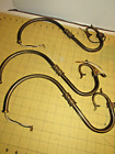 Vintage Wired Brass Chandelier Arms,   Lamp Part, Lamp Parts, Restoration