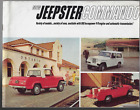 Jeep Jeepster Commando 1966 USA Market Sales Brochure Wagon Pick-Up Roadster