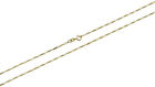 14k Solid Yellow Gold  Figaro Link  Chain Necklace 1.5mm -11.5mm  Sz 16