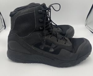 Under Armour Valsetz Men’s Tactical Tactical Boots Black Size 13 Lace Up Flaw
