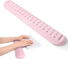 Pink Superfine Memory Foam Keyboard Wrist Rest Soft Gel Ergonomic Wrist Support