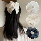 New ListingWomens Lace Flower Scrunchies Double-layers Hair Ropes Ties Hair Accessories ⟡