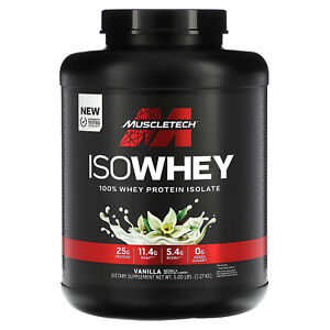 IsoWhey, 100% Whey Protein Isolate, Vanilla , 5 lbs (2.27 kg)