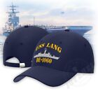 USS Lang DE-1060 Baseball Cap Unisex Dad Hat Adjustable Snapback Hat for Men