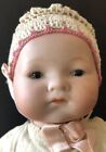 Antique German Armand Marseille AM 541 Baby Bisque Head 14” Doll; Dome Head