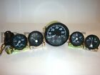 Speedometer Temp Oil Fuel Amp Gauge Set for Willys MB Jeep Ford CJ GPW Blac