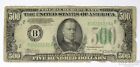 Series 1934 $500 Federal Reserve Note Chicago, IL  Julian/Morgenthau 27463