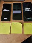 FOR PARTS Lot of 3 Android Phones - Samsung S20, S8 and Google Pixel 2