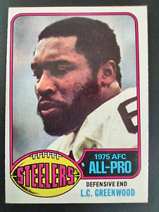New Listing1976 Topps #180 L.C. Greenwood Steelers Surface Wear