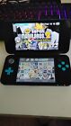 Nintendo 2DS XL Handheld Console Modded - Black/Turquoise