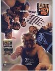 WCW Nitro PS1 PSX Playstation 1 1998 Vintage Poster Ad Big Show Razor Ramon DDP