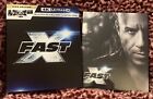 Fast X 4K Ultra HD + Blu-Ray + Digital ICON Edition w/Slipcover - Furious Series