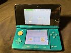 Nintendo 3DS Handheld CTR-001 Aqua Blue Gaming Console Works Great!!