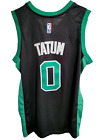 Boston Celtics #0 Jayson Tatum Jersey Black Green X-Large Fast Ship