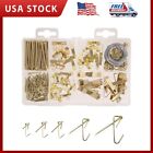 200 Pcs Picture Hanging Kit, Picture Frames Hangers Wall Hanging Assortment Kit