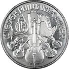 New Listing2008 Austrian 1oz 999 Silver Philharmonic Coin BU Brilliant Unc Free Shipping