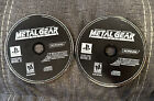Metal Gear Solid Longbox Black Discs! Sony PlayStation 1 PS1 ~ Fast Shipping!