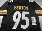 Keeanu Benton Pittsburgh Steelers Autograph Signed Pro Style Custom Jersey JSA