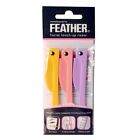 Feather Flamingo Facial Touch-up Razor / Pack of 3 Razors