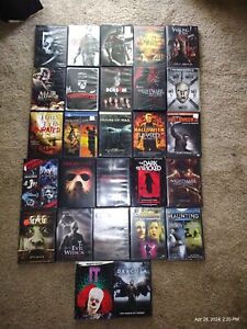 Horror DVD Lot Over 30 Movies
