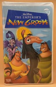 The Emperor's New Groove VHS 2000 Disney Clamshell *Buy 2 Get 1 Free*