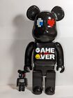 Game Over (Pac-Man) Bearbrick 400% And 100% W/ Certificate Of Authentication