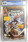 AMAZING SPIDERMAN COMIC BOOK #210 CGC 8.0 WHITE 1ST APPEARANCE OF MADAME WEB