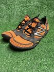 New Balance Minimus Mens Size 14 Trail Running Shoes Vibram Sole, Orange & Black
