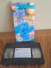Nick Jr Blue's Clues Blue's Room Snacktime Playdate rare 2004 VHS