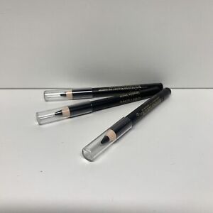 3 x ESTEE LAUDER Double Wear 24H Waterproof Gel Eye Pencil 01 ONYX  Travel Size