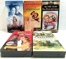 Factory Sealed VHS Tapes Maid in Manhattan and More Mixed Lot of 5